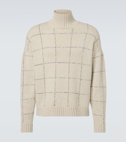 Cashmere intarsia sweater