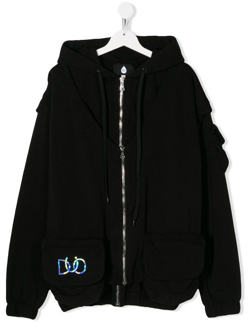 Drippy bomber jacket - Black