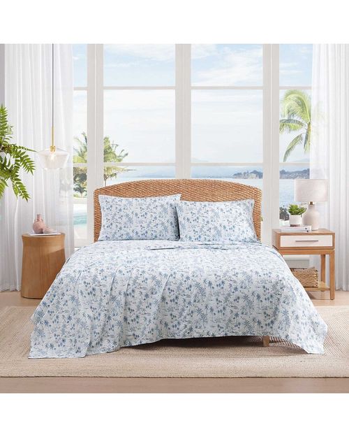 Surfside 100% Cotton Percale Sheet Set