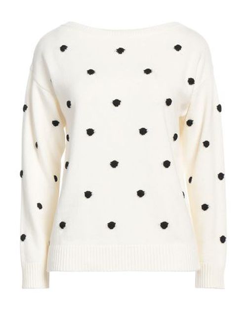 Manila Grace Woman Sweater Off white Size S Polyamide, Wool, Viscose, Cashmere