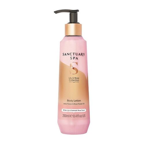 Sanctuary Spa Lily & Rose Moisturizing Body Milk for Dry Skin