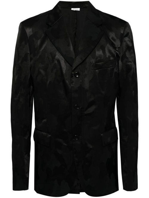 Notched lapels blazer - Black