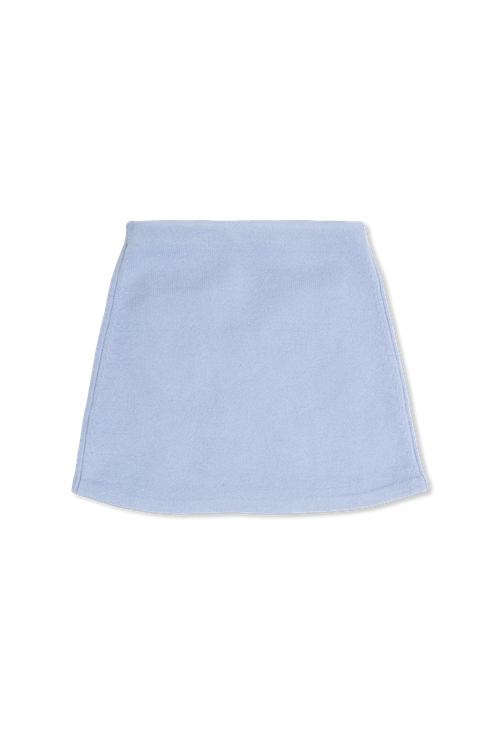 Skirt With Shimmering Appliqués, Unisex, Blue