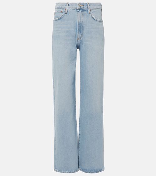 Harper mid-rise straight jeans