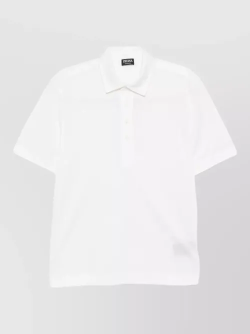 Zegna - lux leisurewear short sleeve polo shirt