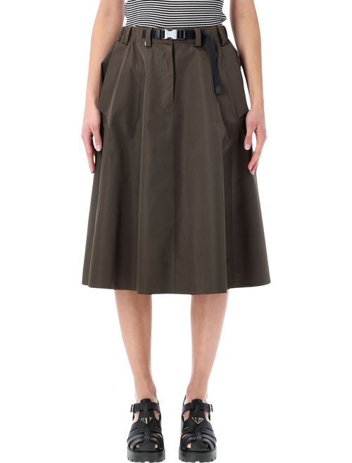 Technical Fabric Circle Skirt in Size 40