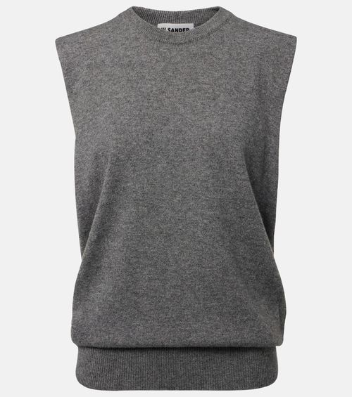 Cashmere sweater vest