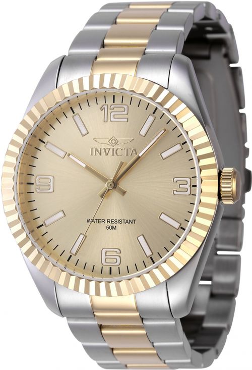 Specialty Quartz Gold Dial Mens Watch 47457