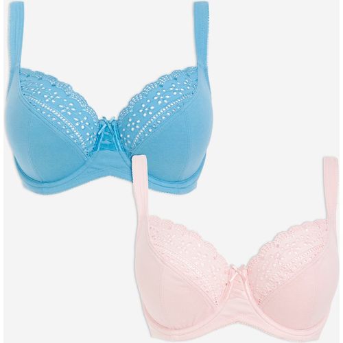 Pink/Blue Jane Full Cup Wired Bra