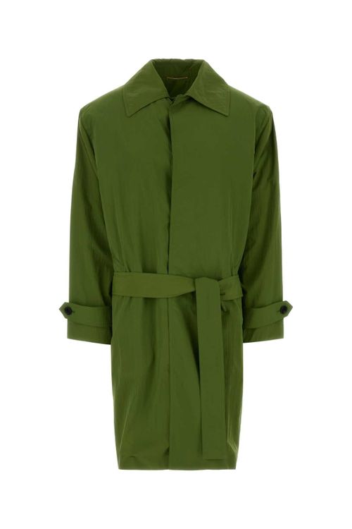 Simple Trench Coat — Green