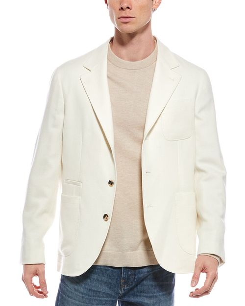 Wool-Blend Blazer
