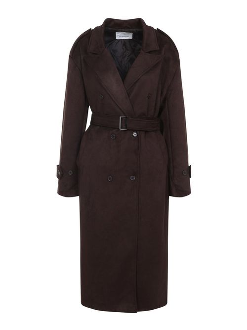 Pembroke Faux Suede Trench