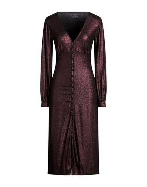 Woman Midi dress Purple Size 1 Viscose, Elastane