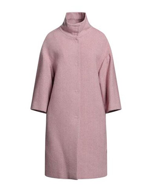 Woman Coat Pink Size 8 Wool, Polyamide, Polyester