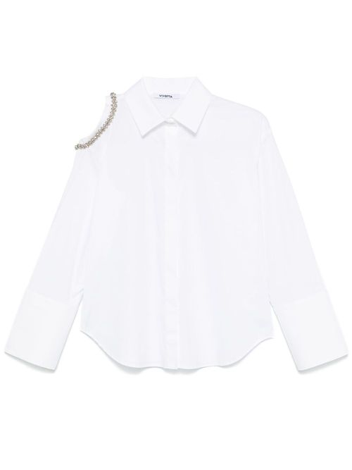 Asymmetric shirt - White