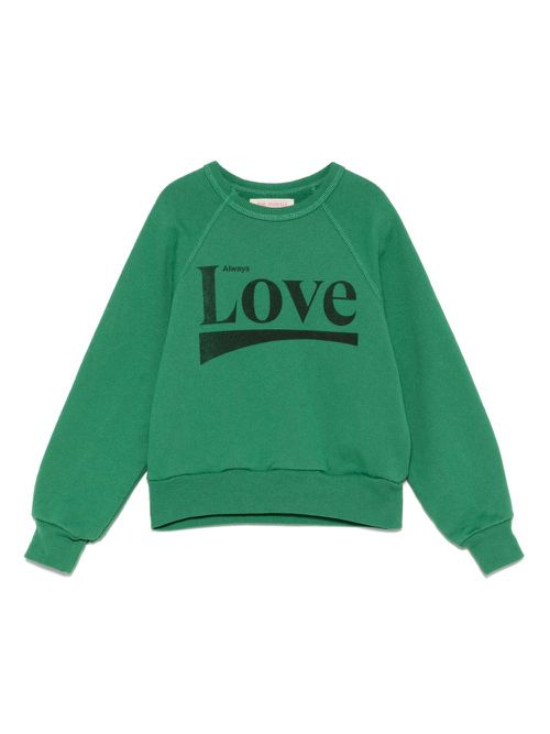 The Animals Observatory Love Shark sweatshirt - Green