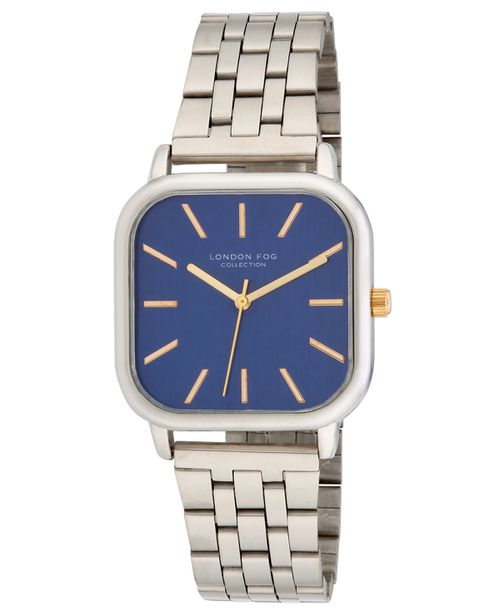 Unisex Orchard Silver Link Alloy Watch, 35mm - Silver