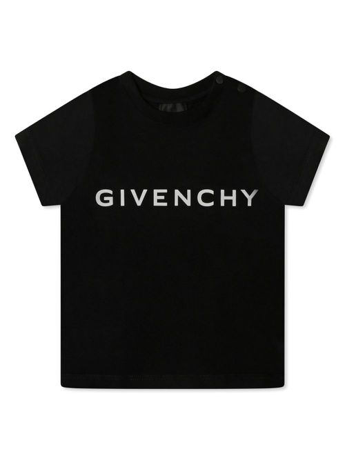 Logo-print T-shirt - Black