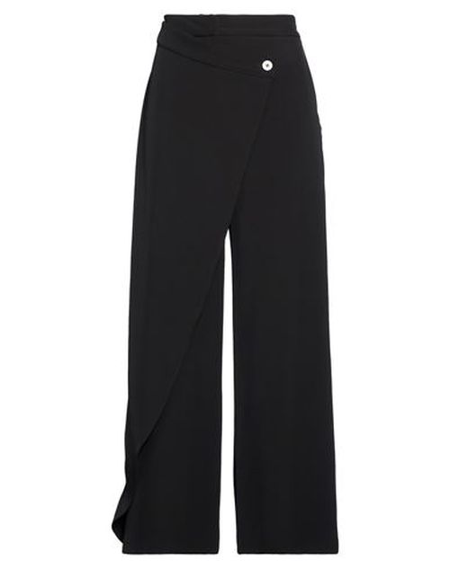 Collection Privēe? Woman Pants Black Size 6 Polyester, Elastane