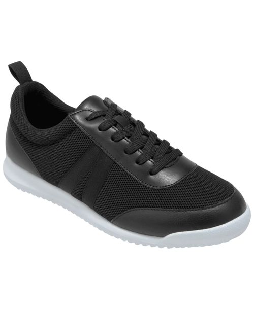 Women's Pixie Lace-Up Sneakers - Black Sport Mesh