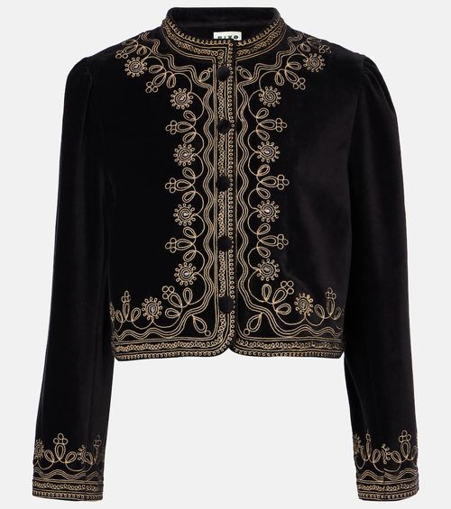 Denver embroidered cotton jacket