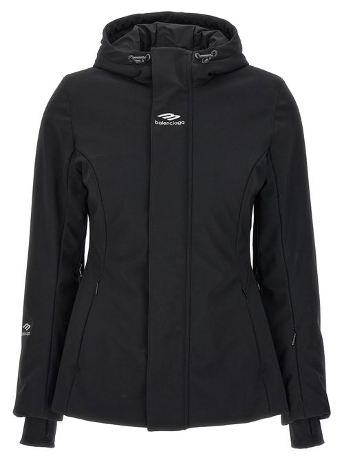 Ski Hourglass Parka — Black