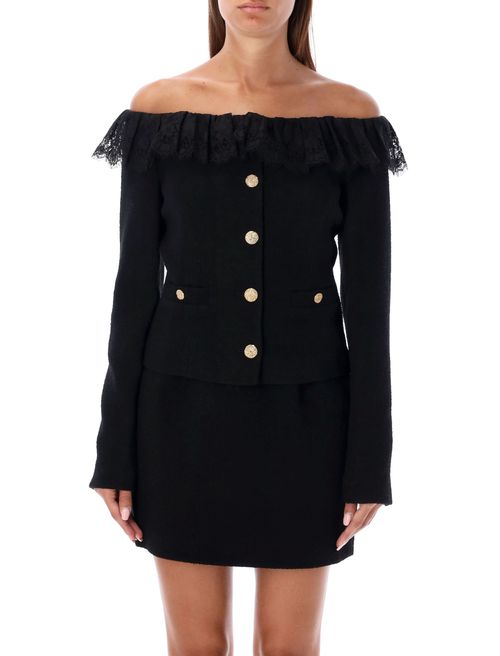 Off-shoulder Jacket