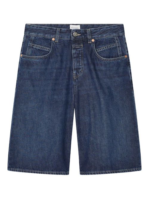 Jenica denim shorts - Blue