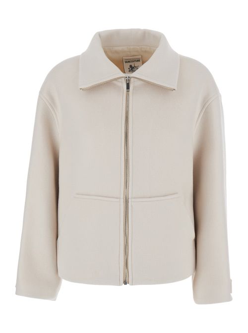 Jeanie Coat — White