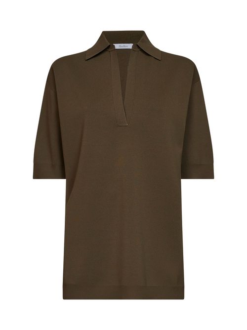 Milano Viscose Polo Shirt — Green