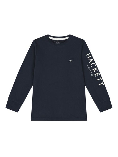 Logo-print T-shirt - Blue