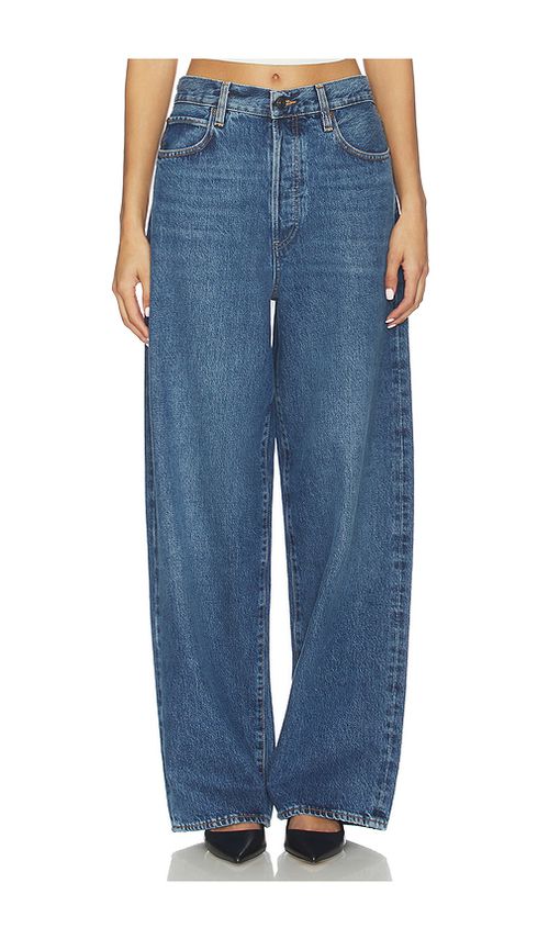 FRAME X Amelia Gray The Detour Jeans in Gear - Blue. 23 also , 24, 25, 26, 28, 29