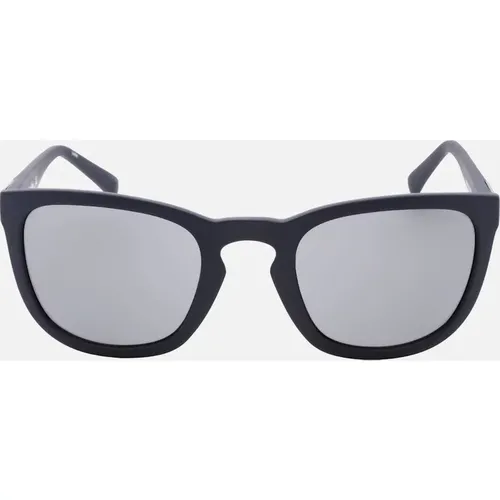 Men's Calvin Klein Smoke Lens Matte Navy Sunglasses - Size: ONE size