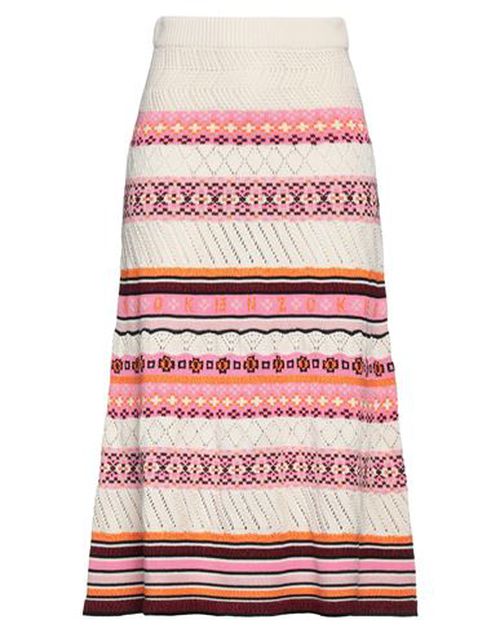 Woman Midi skirt Ivory