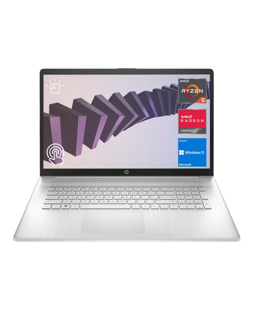 "Essential 17.3"" Daily Traditional Laptop Amd Ryzen 5 7530U 8GB Ram Amd Radeon Graphics 512GB Ssd Storage Windows 11 Home Hd+ 60Hz - Silver - Silver"