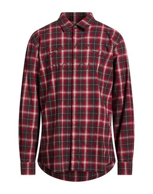 Man Shirt Brick Size 42 Cotton