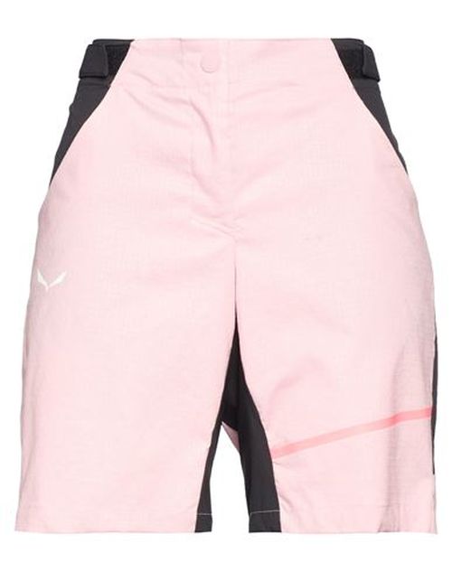 Vento Woman Shorts & Bermuda Shorts Pink Size 2 Hemp, Recycled polyester, Elastane, Polyamide