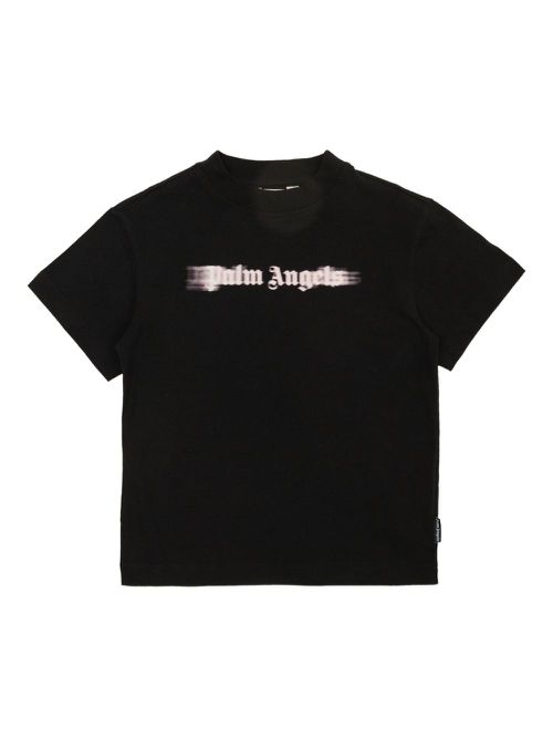 Logo-print T-shirt - Black