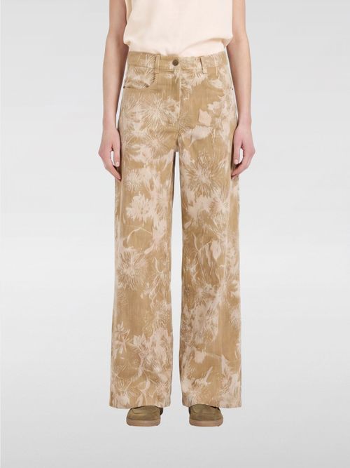 MOMONÌ Pants Woman color Oil