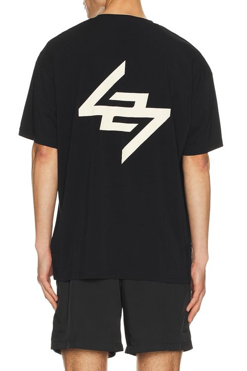 247 DNA Graphic Tee in Jet Black - Black. L also in M, S, XL/1X