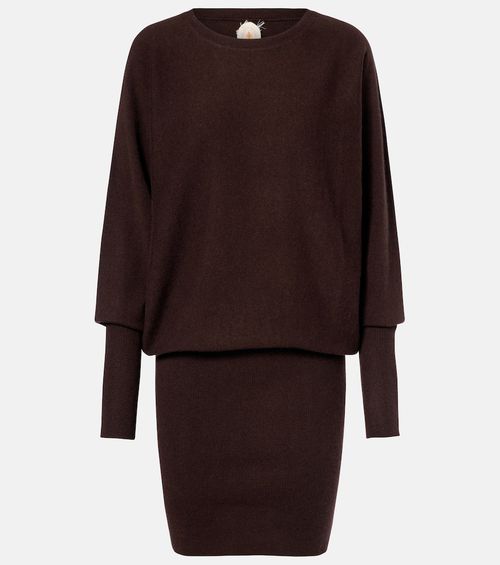 Wool and cashmere sweater dress