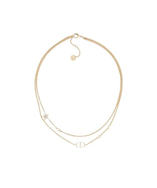 Petit CD Double Necklace