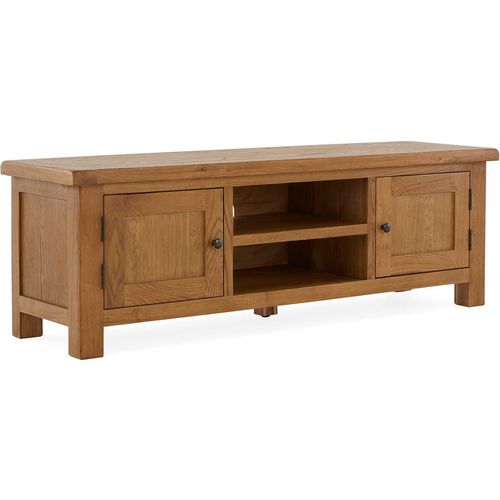 Zelah Oak Large TV Stand, 150cm | Roseland