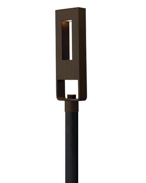 Bronze LED Post Top or Pier Mount from the Atlantis Collection