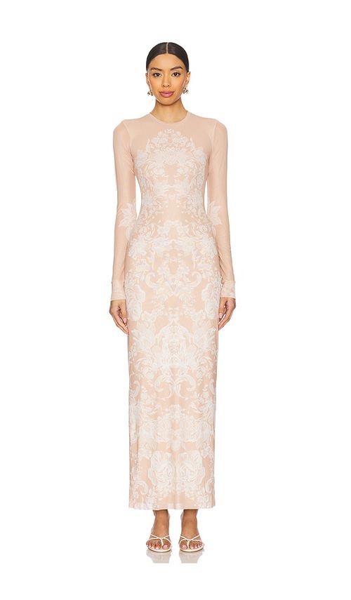 AFRM Didi Maxi Dress in Beige.  XXS. Also in 1X, L, M, S, XL