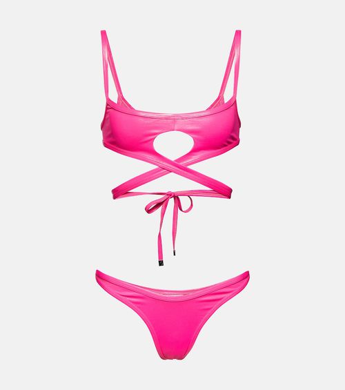 Square wrap bikini
