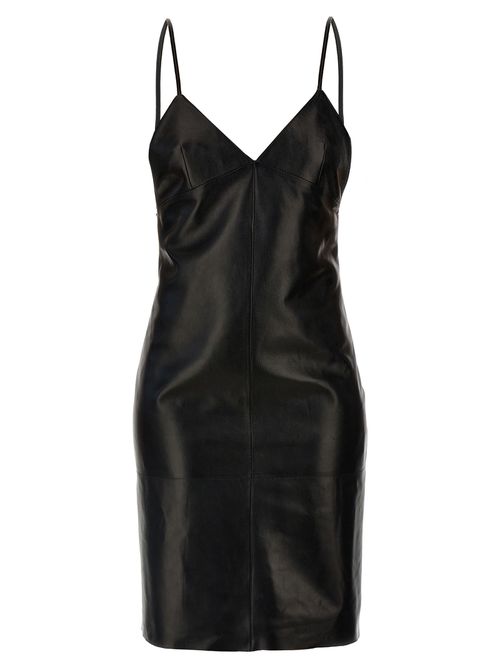 Leather Slip Dress Dresses