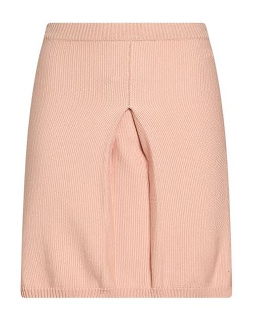 Woman Mini skirt Blush Size M Cotton