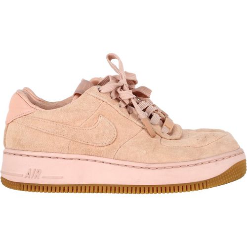 Nike Nike Pre-owned Womens Air Force 1 Low Particle Pink Sneakers in Pastel Suede