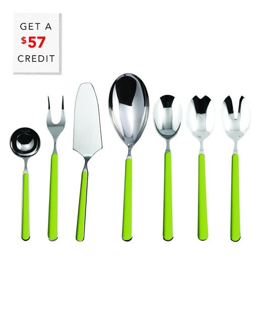 7Pc Flatware Set With $57 Credit